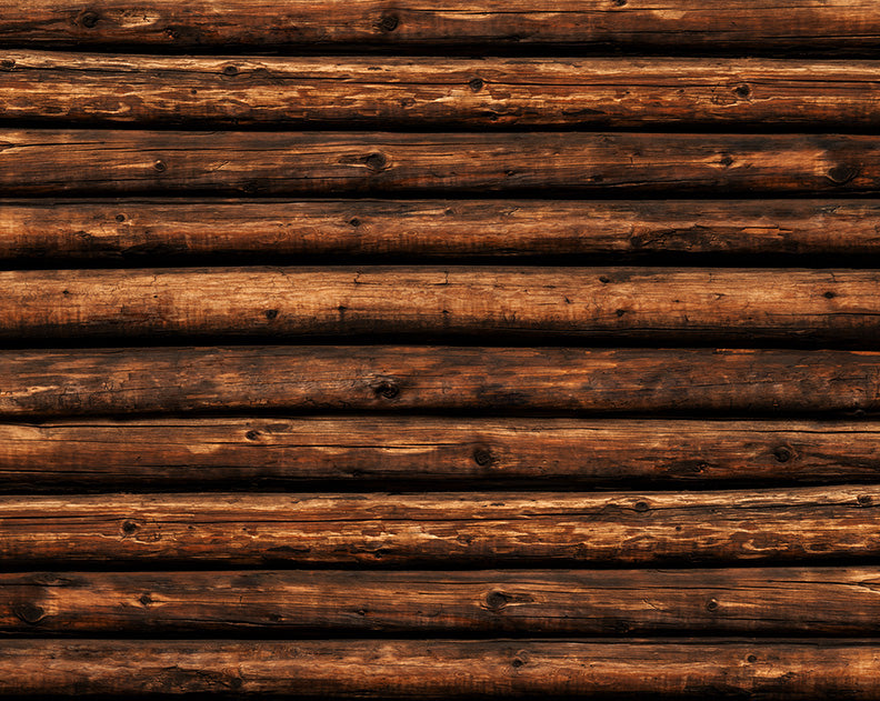 Log Cabin Backdrop - CC