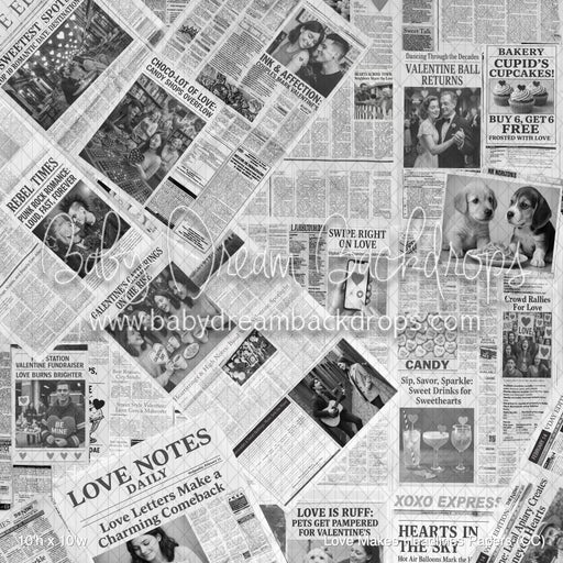 Love Makes Headlines Papers (CC)