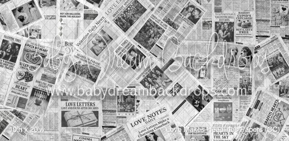 Love Makes Headlines Papers (CC)