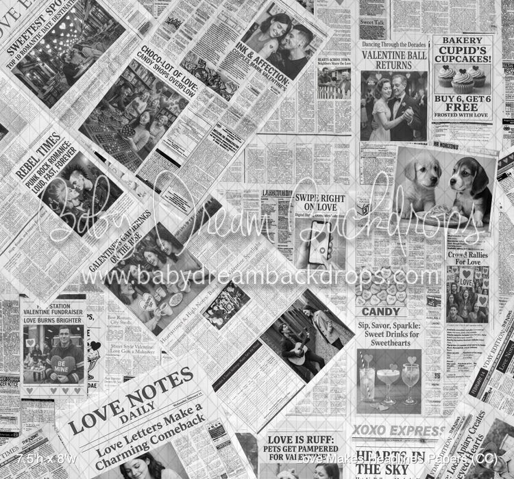 Love Makes Headlines Papers (CC)