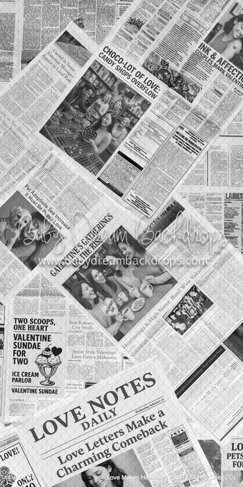 Love Makes Headlines Papers Skinny One (CC)