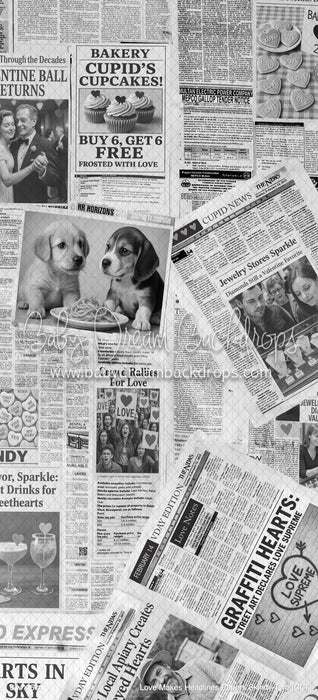 Love Makes Headlines Papers Skinny Two (CC)