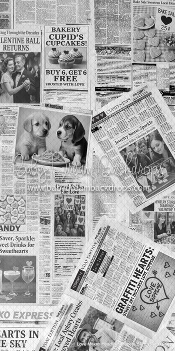 Love Makes Headlines Papers Skinny Two (CC)