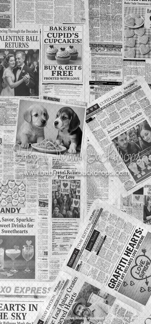 Love Makes Headlines Papers Skinny Two (CC)
