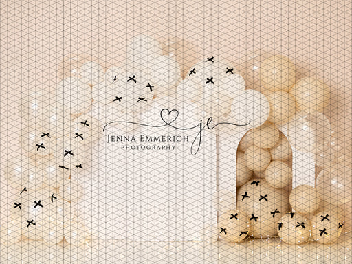 Love Shack Black Bow Balloons (JE)