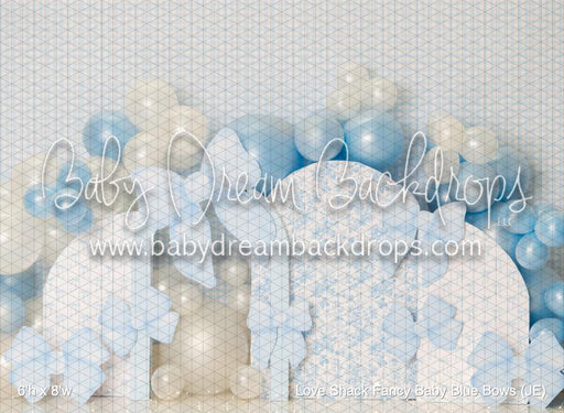 Love Shack Fancy Baby Blue Bows (JE)