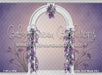 Lovely Lavender Arch Mural (HL)