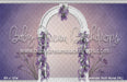 Lovely Lavender Arch Mural (HL)