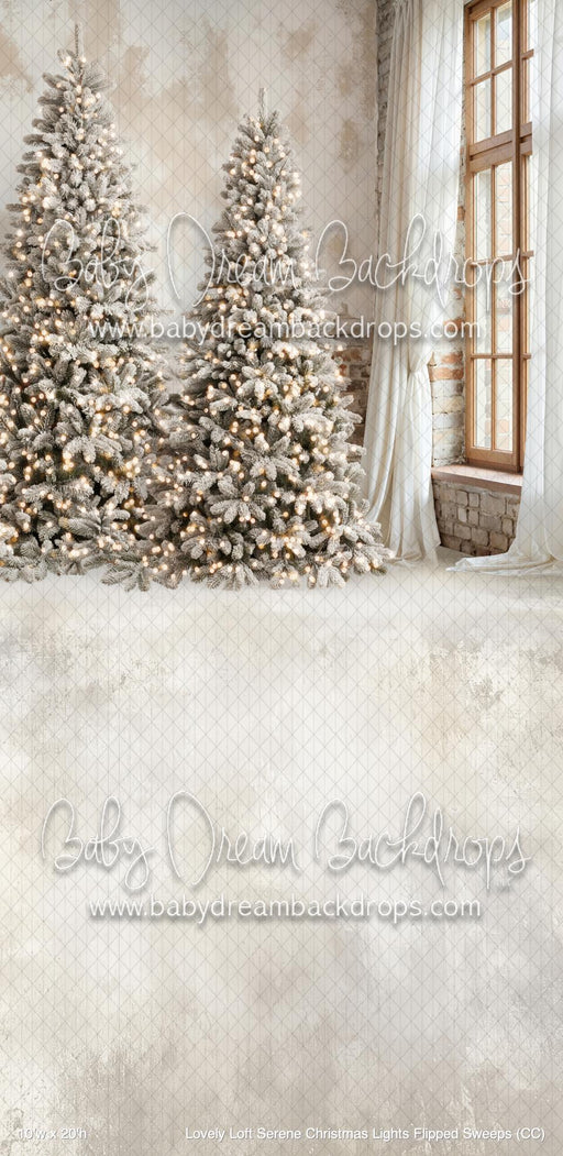 Lovely Loft Serene Christmas Lights Flipped Sweeps (CC)