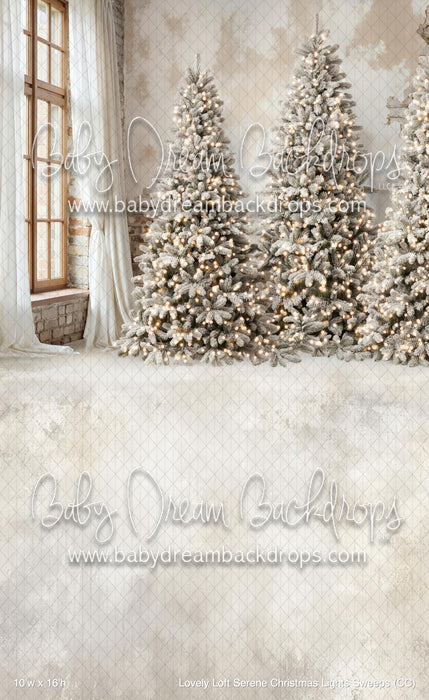 Lovely Loft Serene Christmas Lights Sweeps (CC)