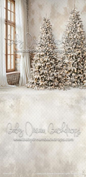 Lovely Loft Serene Christmas Lights Sweeps (CC)