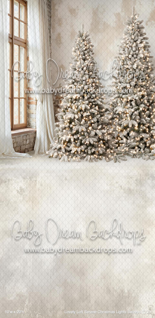 Lovely Loft Serene Christmas Lights Sweeps (CC)