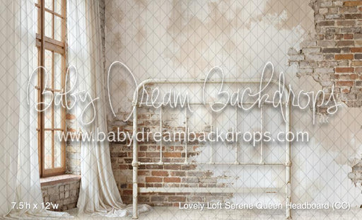 Lovely Loft Serene Queen Headboard (CC)