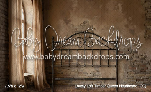 Lovely Loft Timber Queen Headboard (CC)