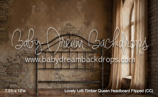 Lovely Loft Timber Queen Headboard Flipped (CC)