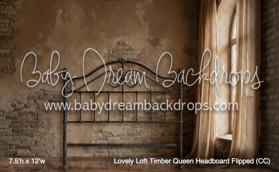 Lovely Loft Timber Queen Headboard Flipped (CC)