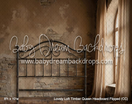 Lovely Loft Timber Queen Headboard Flipped (CC)