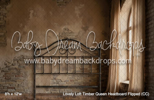 Lovely Loft Timber Queen Headboard Flipped (CC)