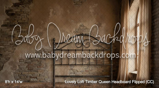 Lovely Loft Timber Queen Headboard Flipped (CC)