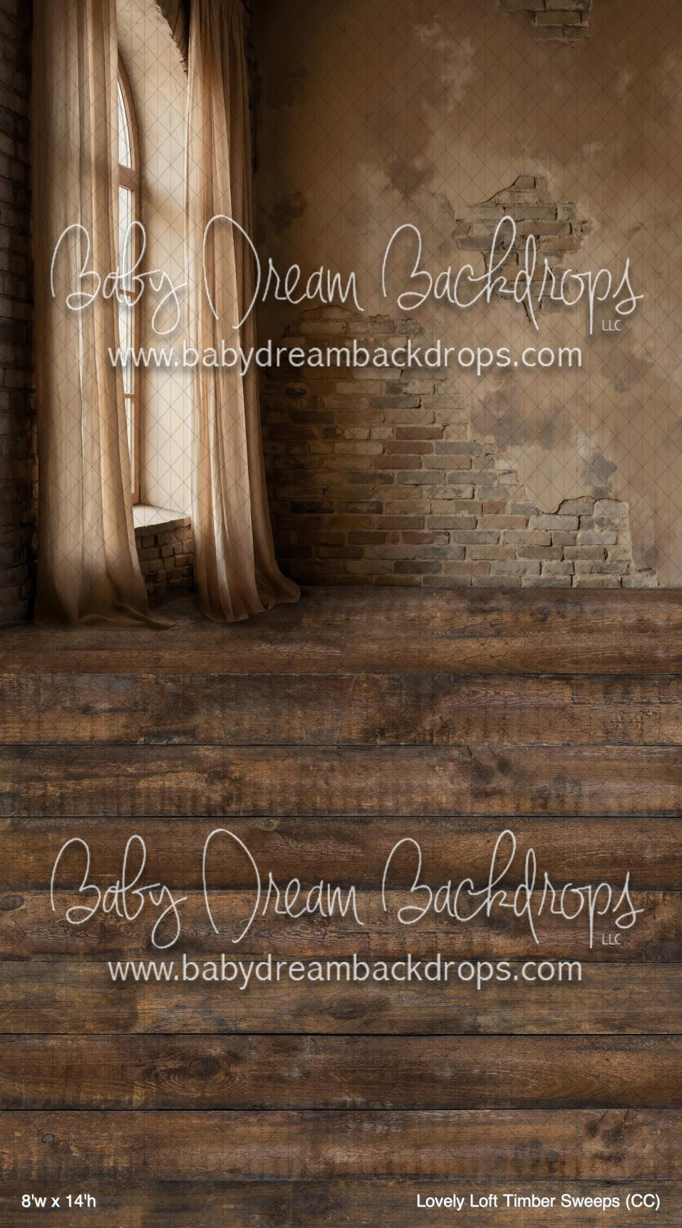 Lovely Loft Timber Sweeps (CC) — Baby Dream Backdrops