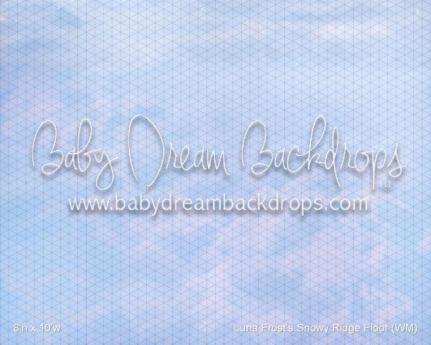 Luna Frost's Snowy Ridge Fabric Floor (WM)