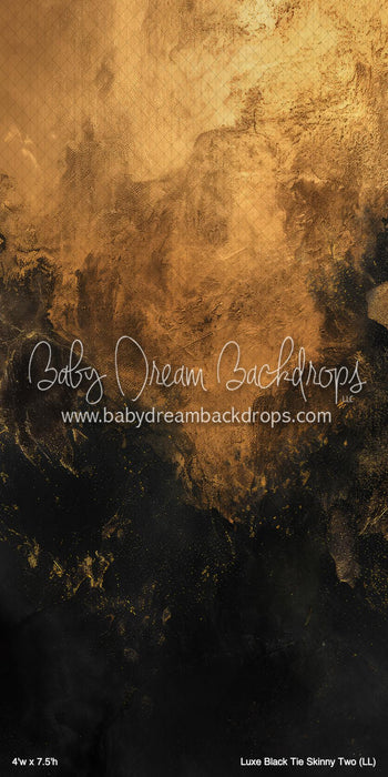 Luxe Black Tie Skinny Two (LL)