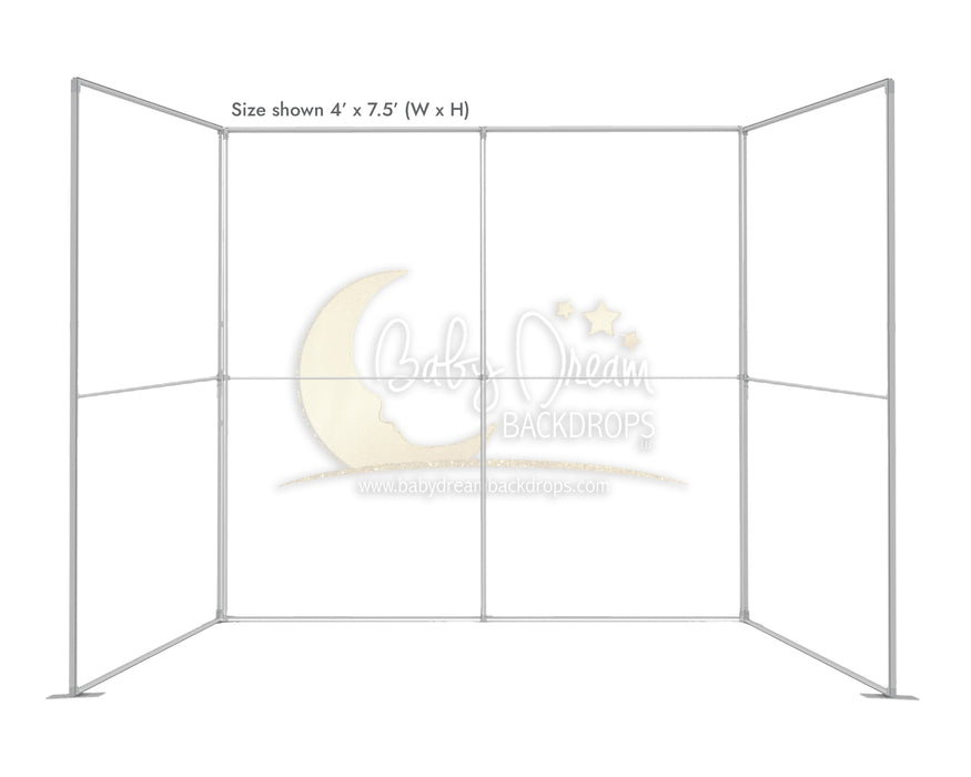 Photo Booth Bundle - DreamEasy DreamFlats, Silicone Edge Backdrops with Floor