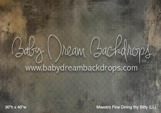 Maestro Fine Dining Itty Bitty (LL) — Baby Dream Backdrops