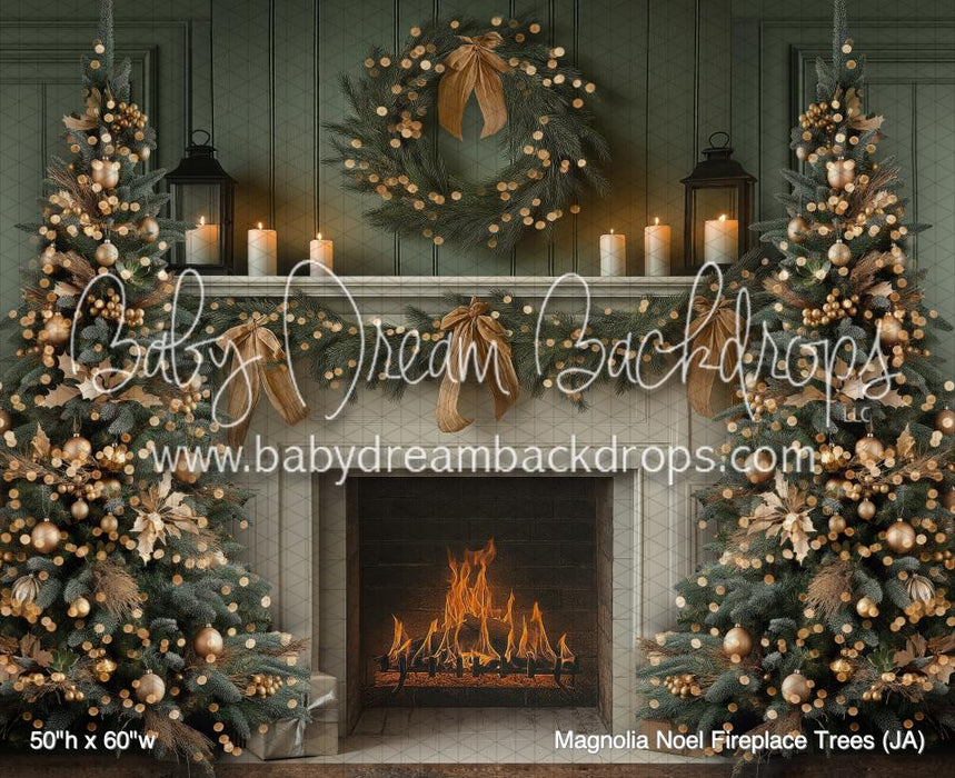 Magnolia Noel Fireplace Trees (JA)