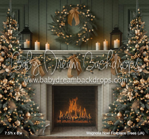 Magnolia Noel Fireplace Trees (JA)
