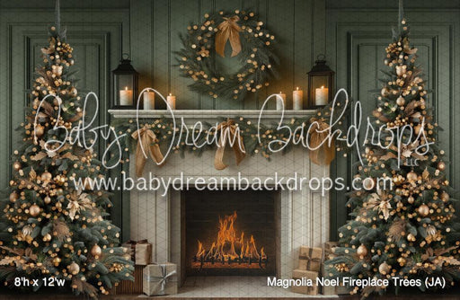 Magnolia Noel Fireplace Trees (JA)