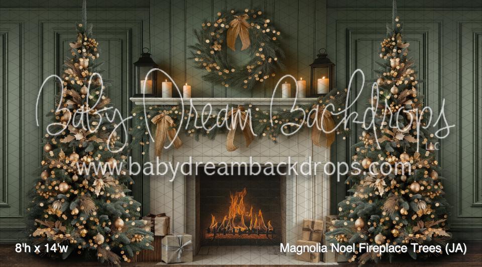Magnolia Noel Fireplace Trees (JA)