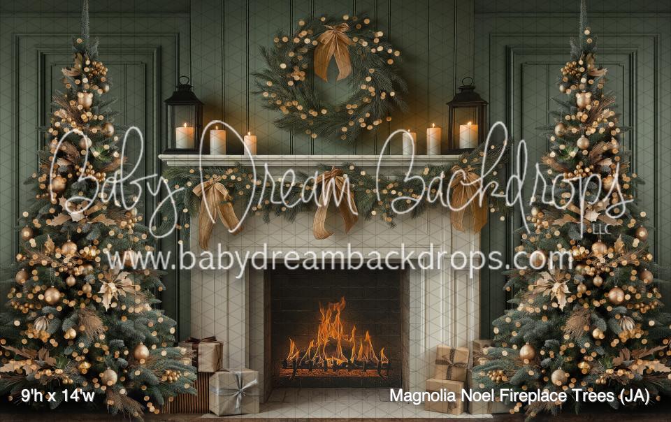 Magnolia Noel Fireplace Trees (JA)