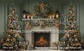 Magnolia Noel Fireplace Trees (Light Bottom) (JA)