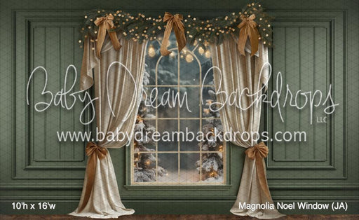 Magnolia Noel Window (JA)