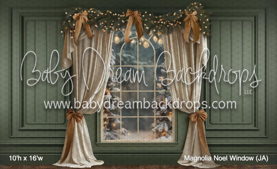 Magnolia Noel Window (JA)