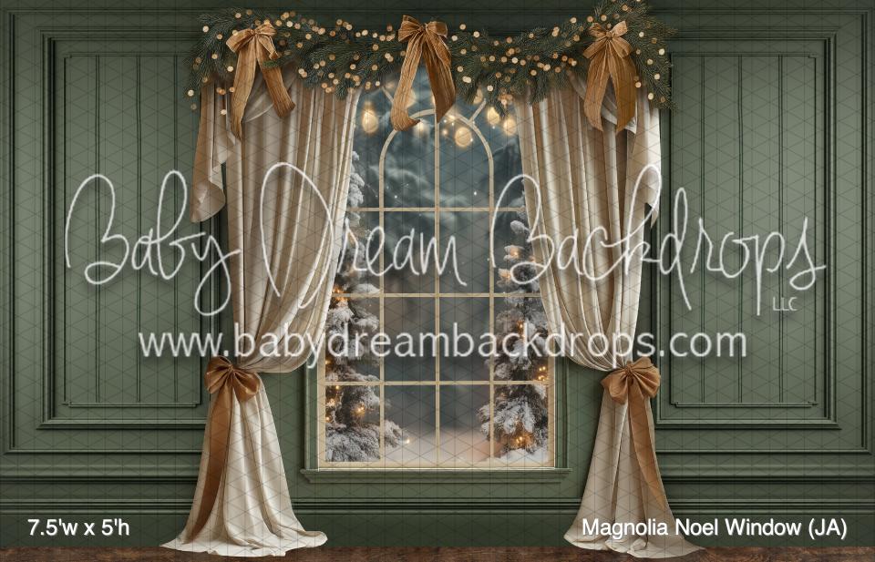 Magnolia Noel Window (JA)