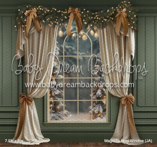 Magnolia Noel Window (JA)