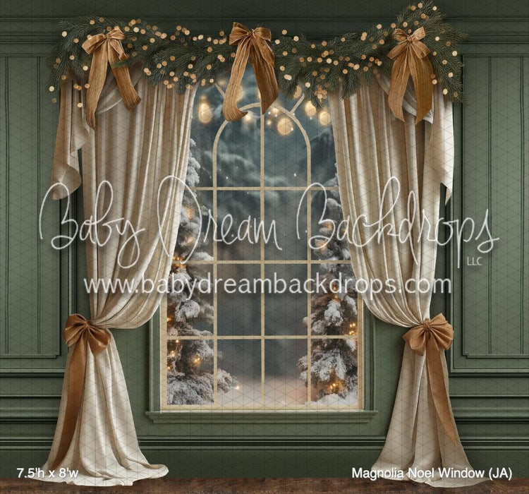 Magnolia Noel Window (JA)