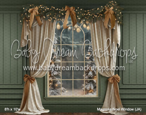 Magnolia Noel Window (JA)