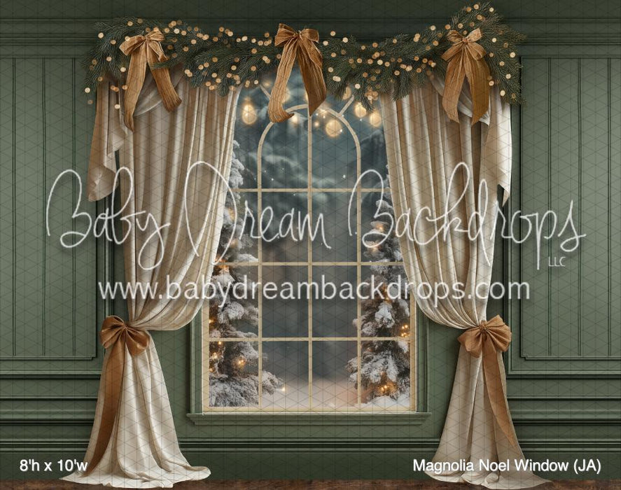 Magnolia Noel Window (JA)