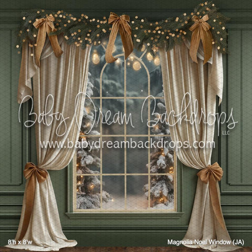 Magnolia Noel Window (JA)