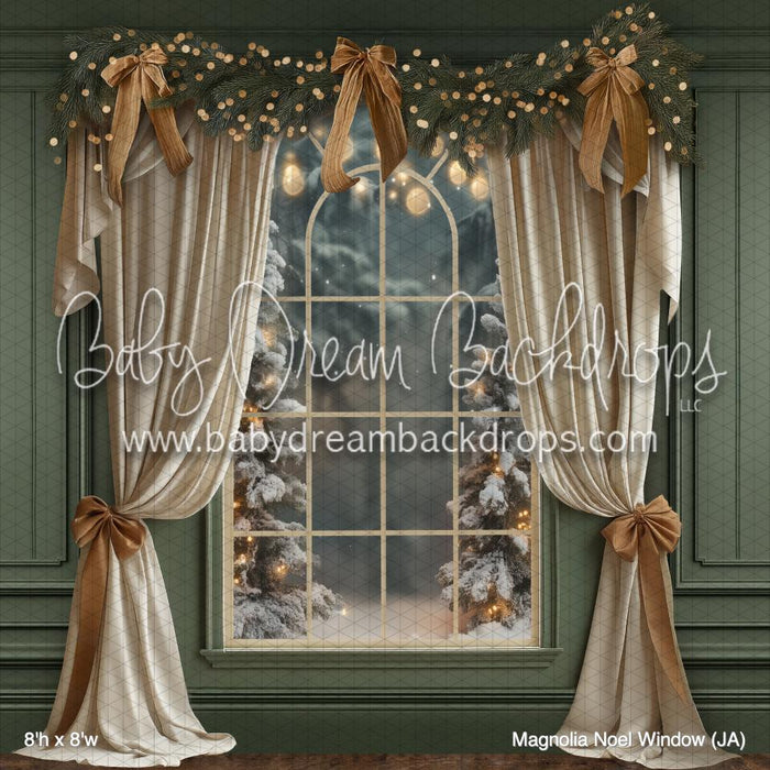 Magnolia Noel Window (JA)