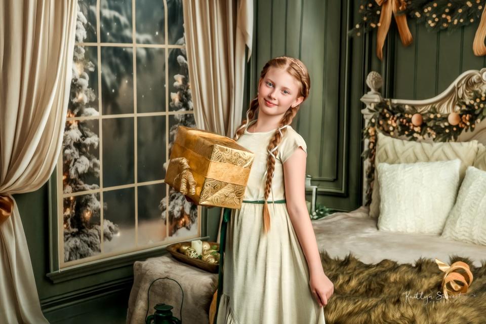 Magnolia Noel Window (JA)