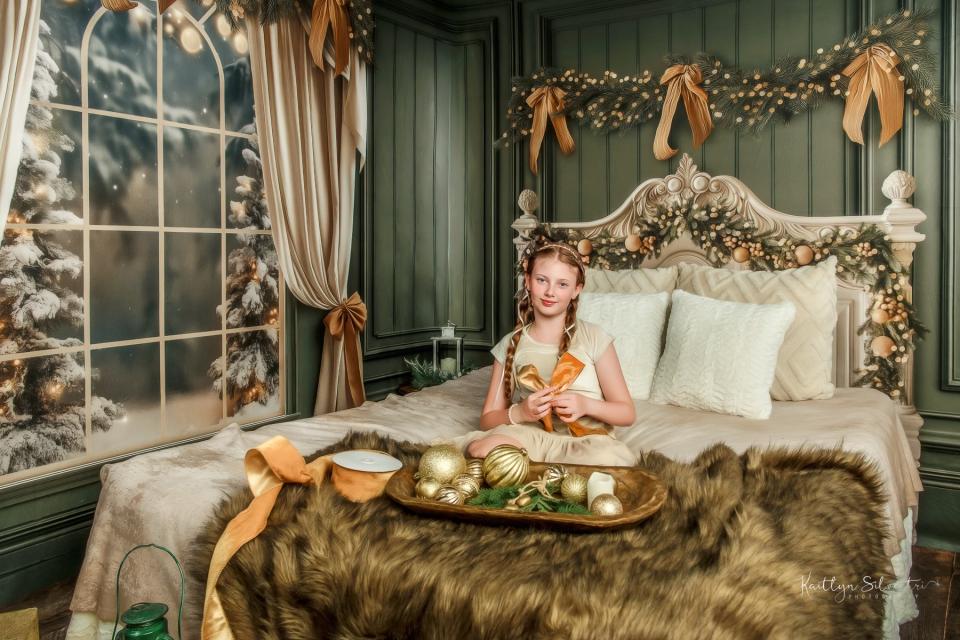 Magnolia Noel Window (JA)