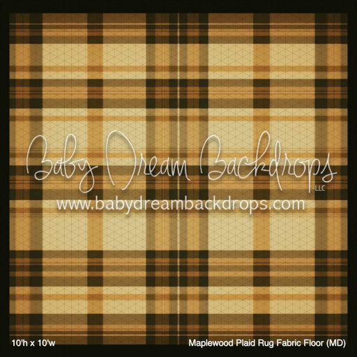 Maplewood Plaid Rug Fabric Floor (MD)