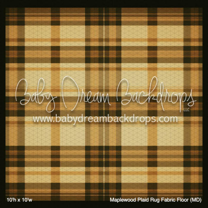 Maplewood Plaid Rug Fabric Floor (MD)