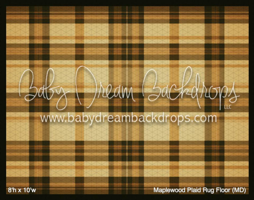 Maplewood Plaid Rug Fabric Floor (MD)