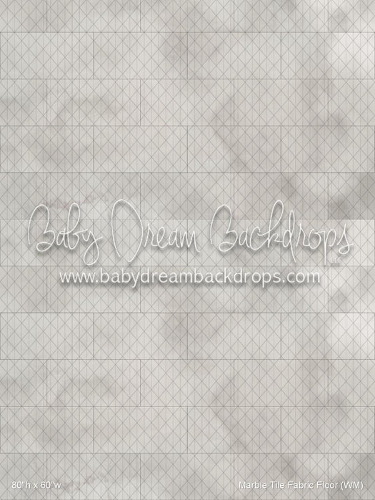 Marble Tile Fabric Floor (WM)