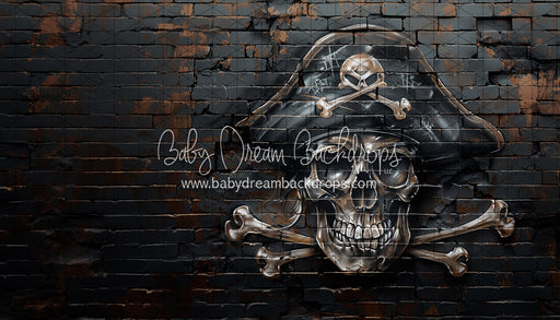 Mascot Brick Pirate Skull (JA)